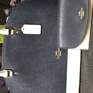Large Coach Satchel and matching wallet